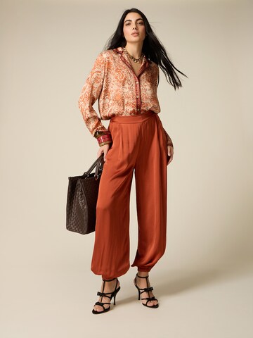 Loosefit Pantalon oltre en orange