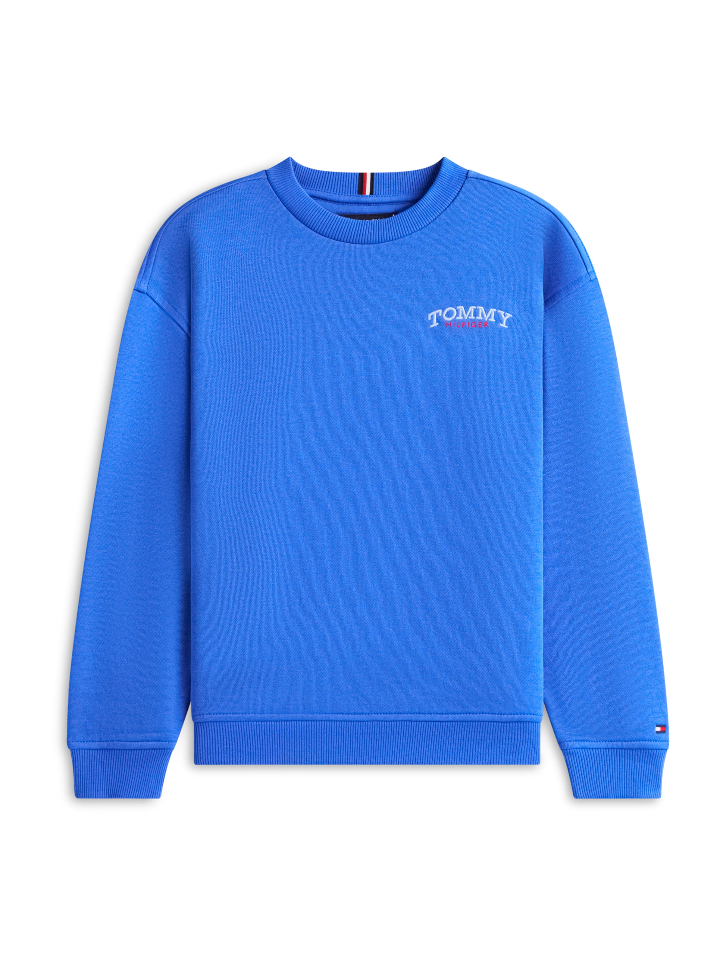 TOMMY HILFIGER Sweatshirt in Blau: Vorderseite