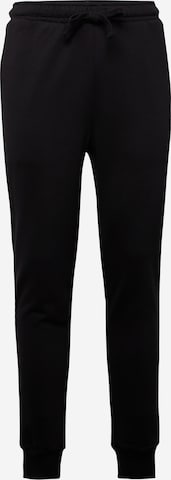 Lyle & Scott Tapered Broek in Zwart: voorkant