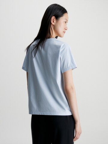T-shirt Calvin Klein en bleu
