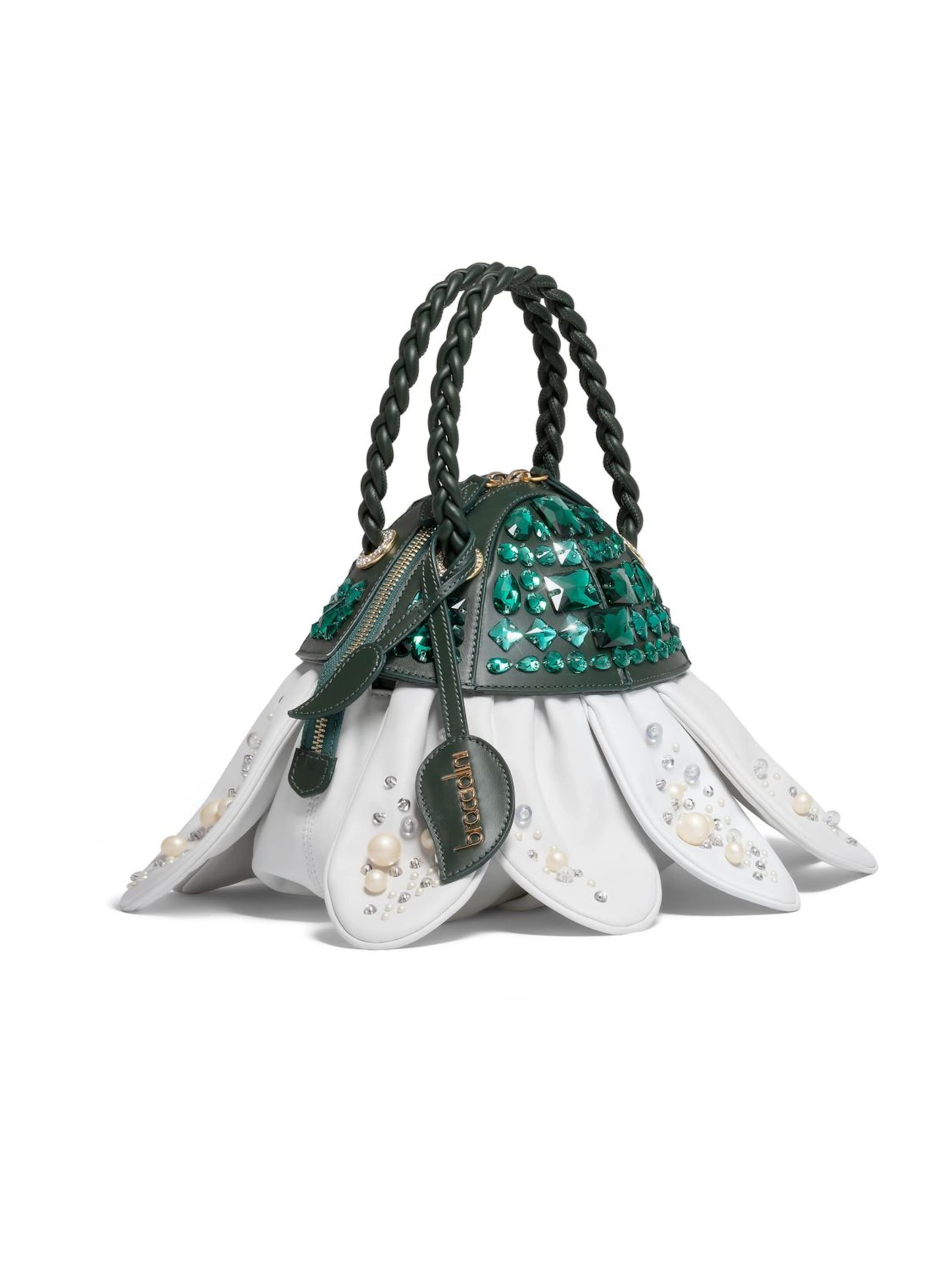 Braccialini Handbag 'Tema Bucaneve' in Green