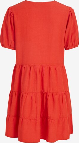 VILA Kleid 'Prisilla' in Rot