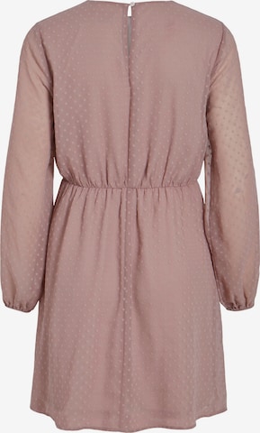 VILA Dress 'Dobby' in Pink