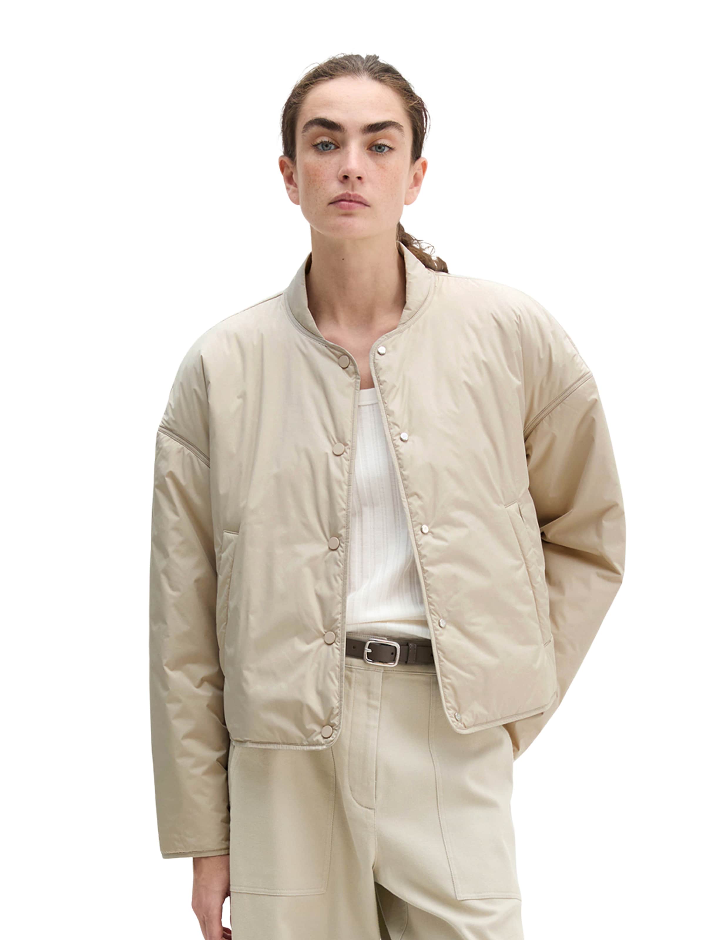 Marc O'Polo Between-Season Jacket in Beige: front
