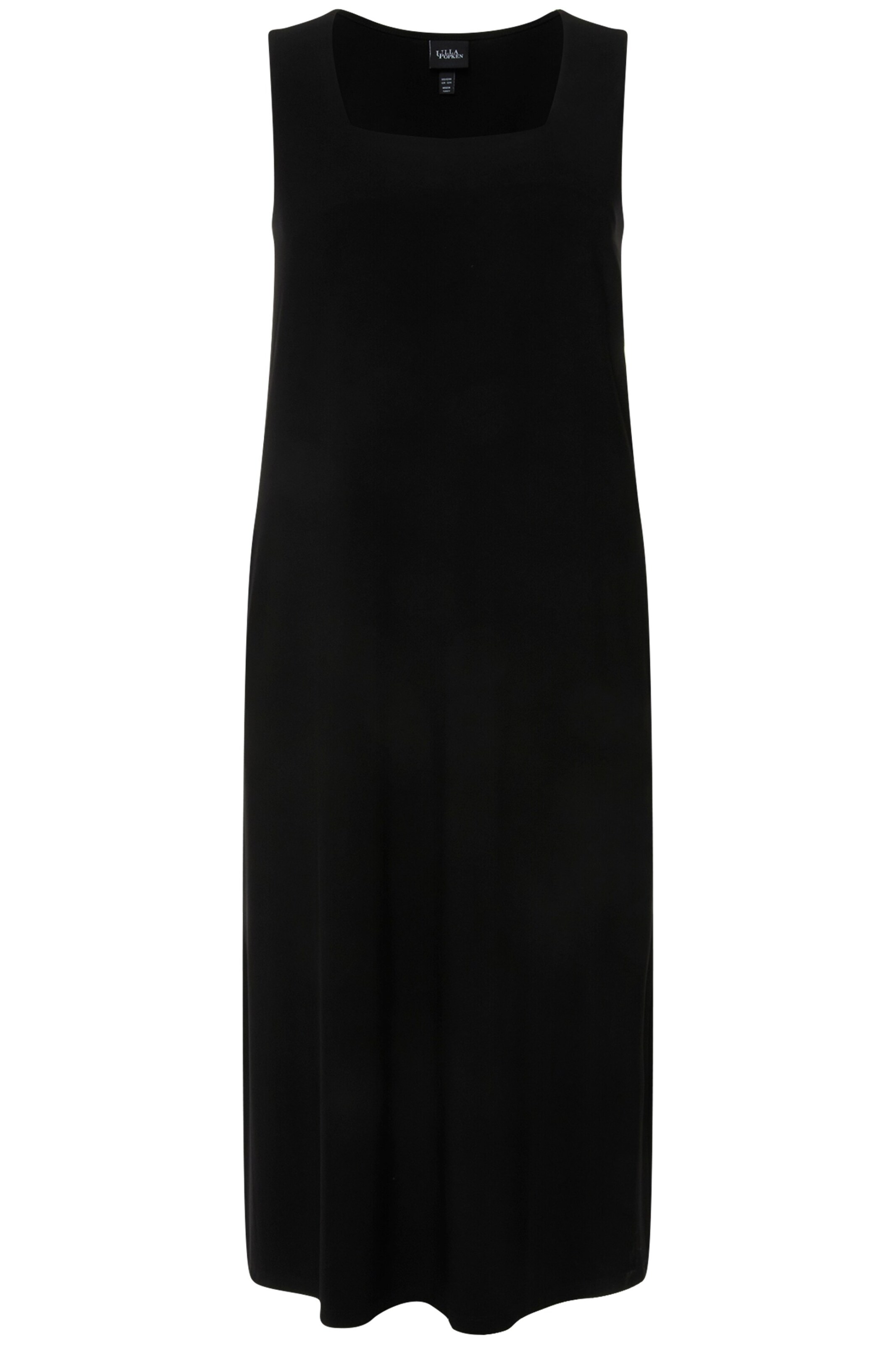 Ulla Popken Kleid in Schwarz: Vorderseite