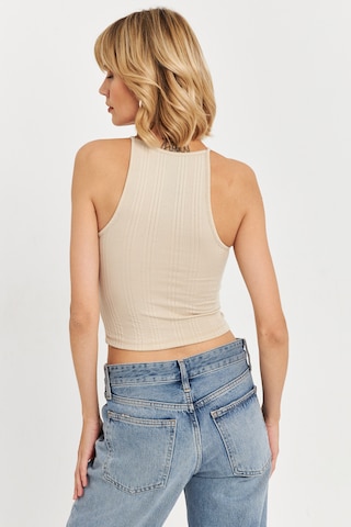 Cool & Sexy Overdel i beige