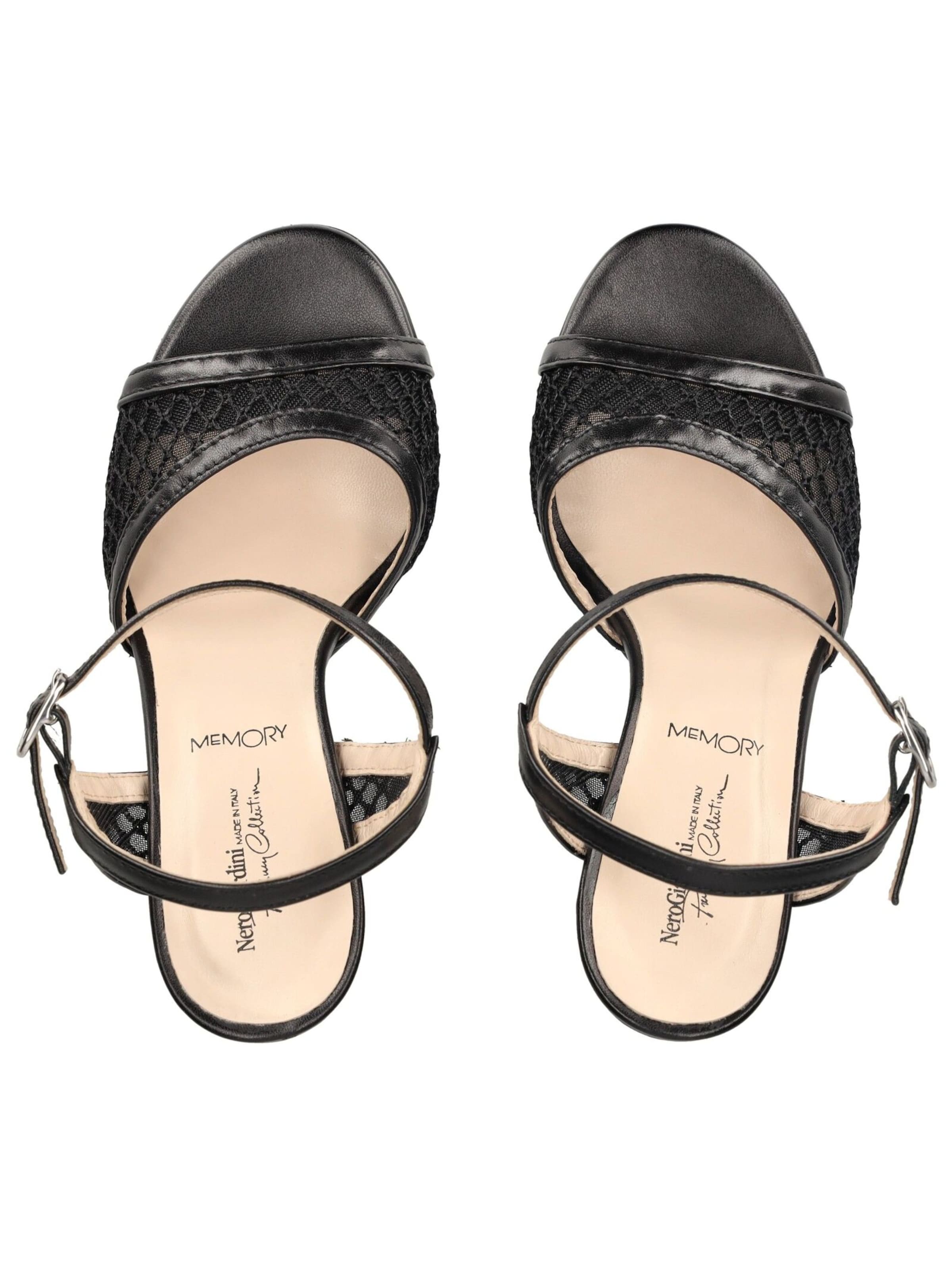 Sandalo con cinturino di Nero Giardini in nero