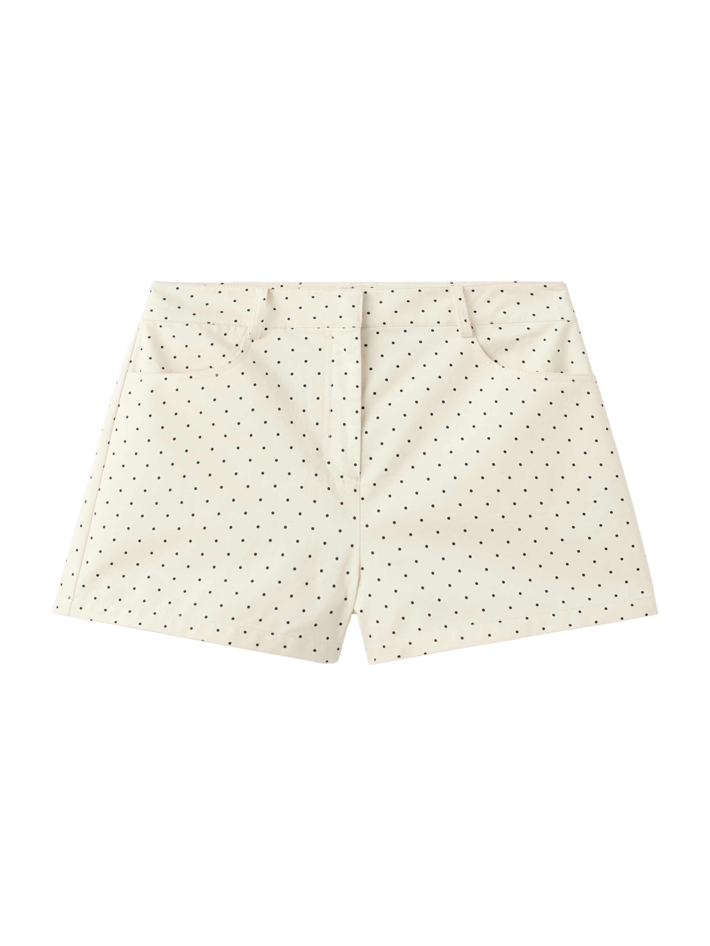 MANGO Regular Shorts in Beige: Vorderseite