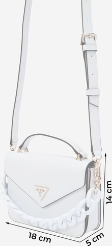 GUESS Τσάντα ώμου 'Corina' σε λευκό