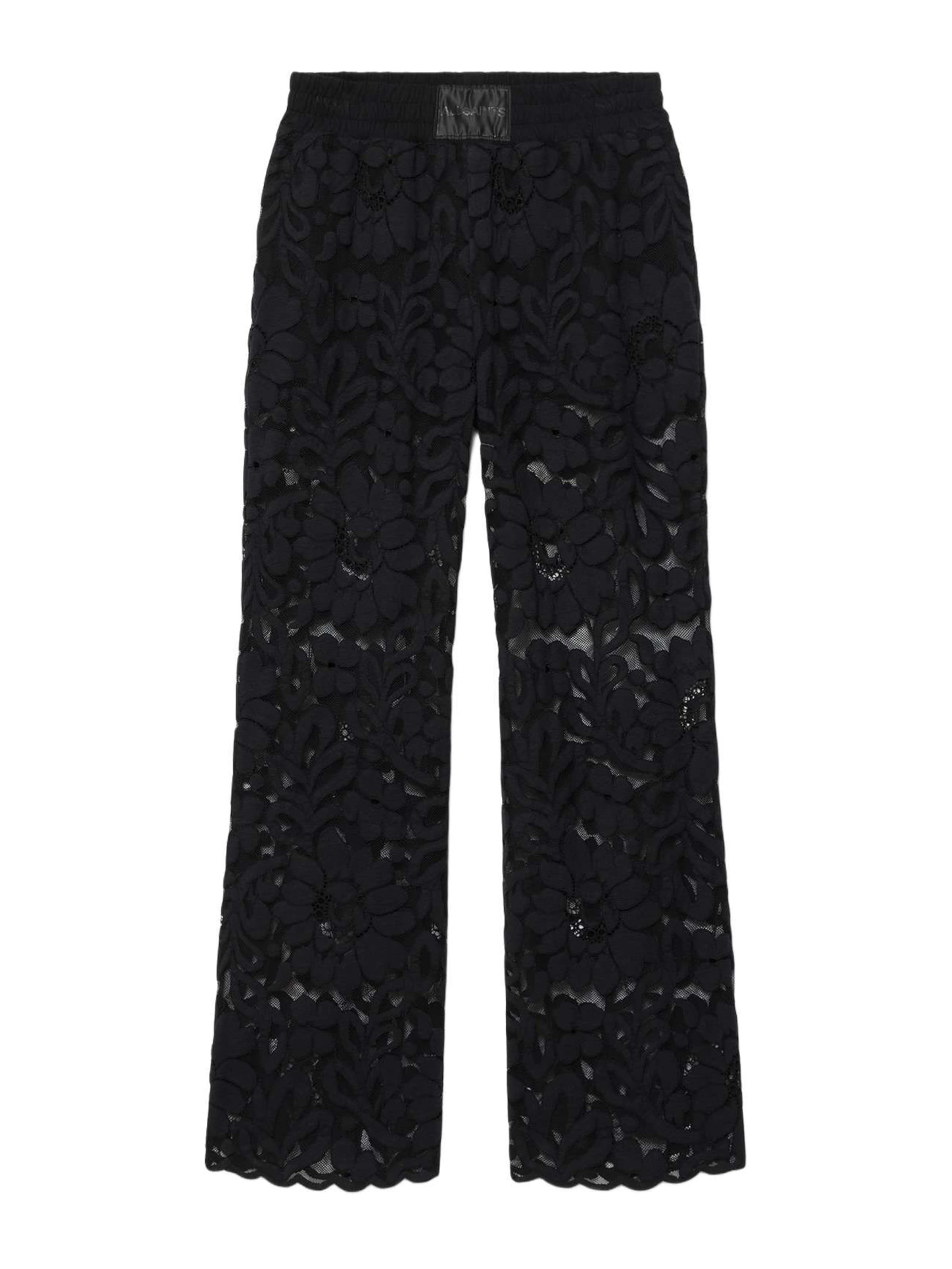 AllSaints Loosefit Παντελόνι 'AMELIE' σε μαύρο: μπροστά