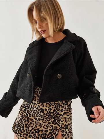 Bianco Lucci - Casaco meia-estação em preto