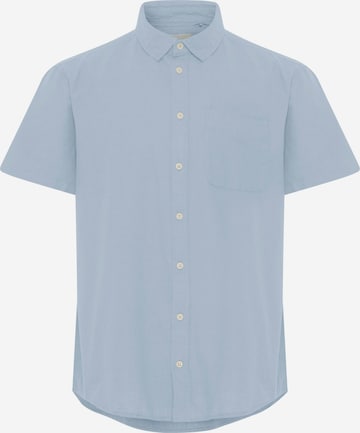 Coupe regular Chemise BLEND en bleu : devant