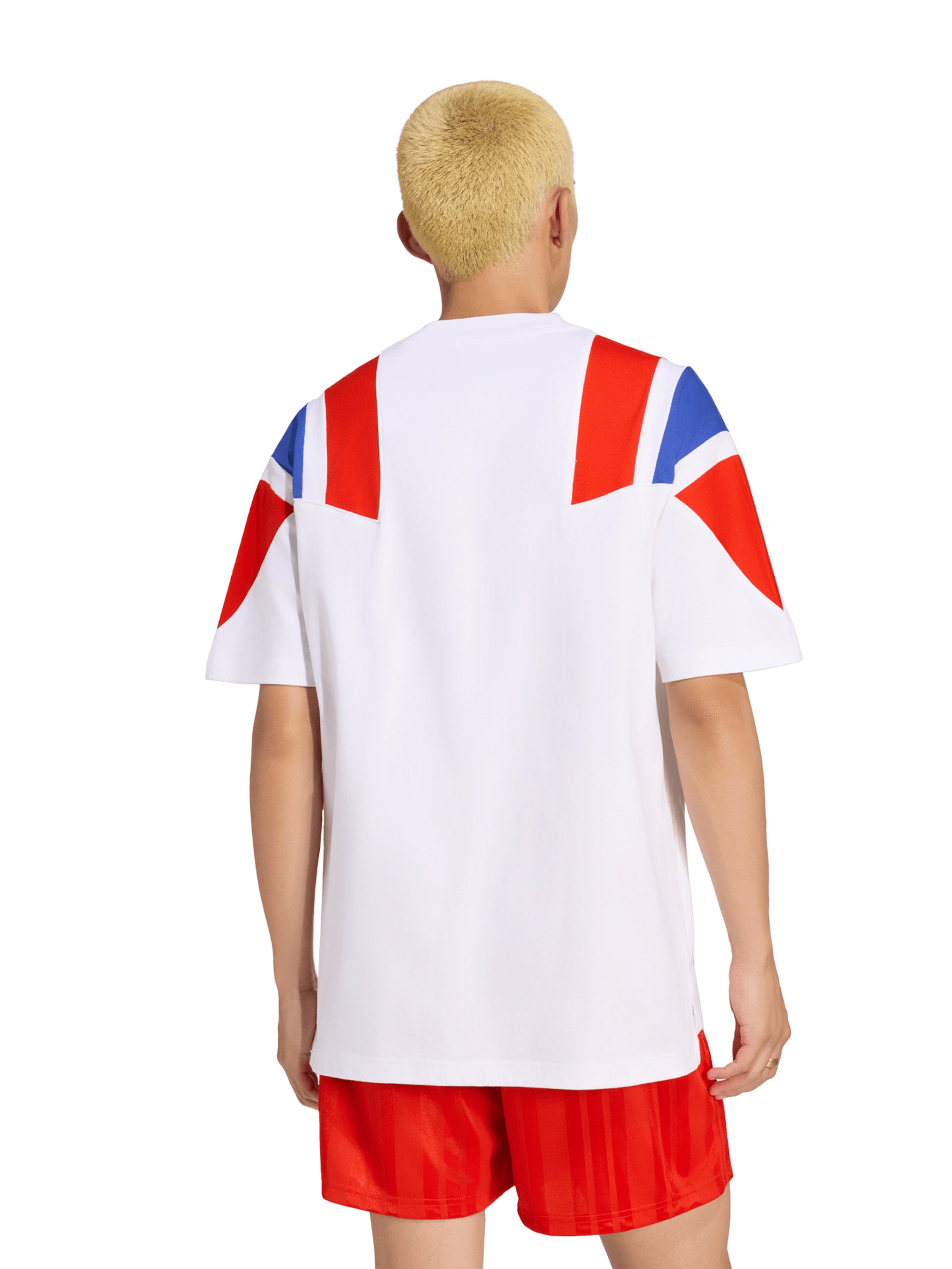T-Shirt 'FC Bayern' ADIDAS ORIGINALS en blanc