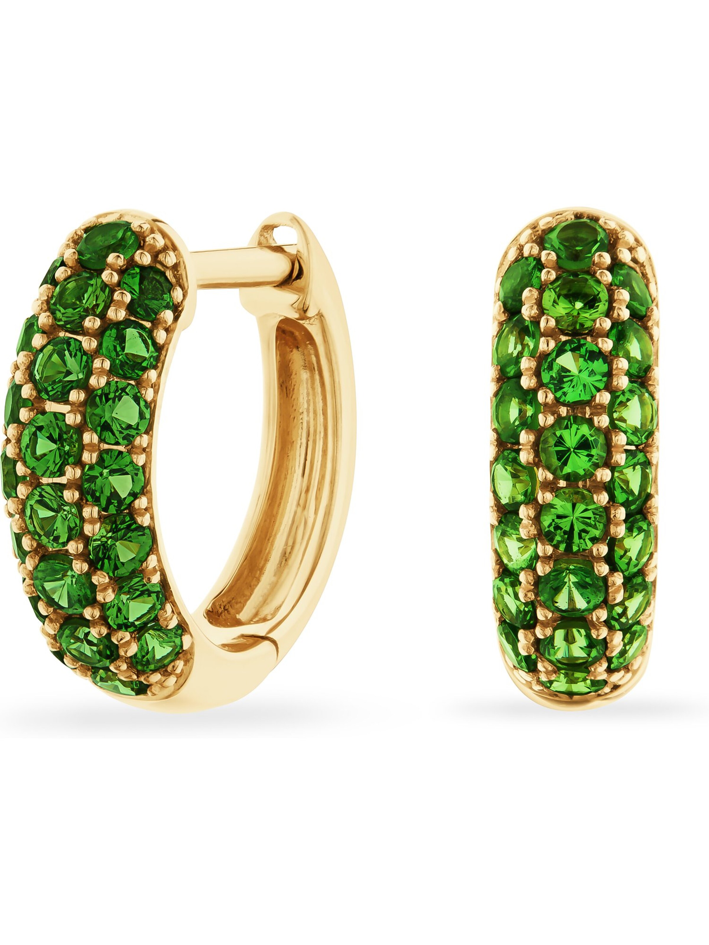 GUIA Ohrringe in Grün