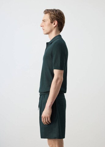 MANGO MAN Poloshirt 'Talaia' in Grün