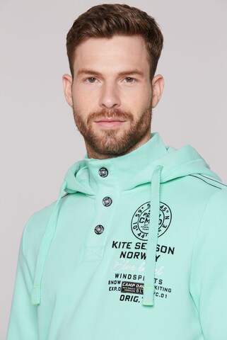 CAMP DAVID Sweatshirt in Blau