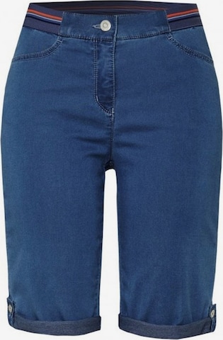 TONI Regular Broek in Blauw: voorkant