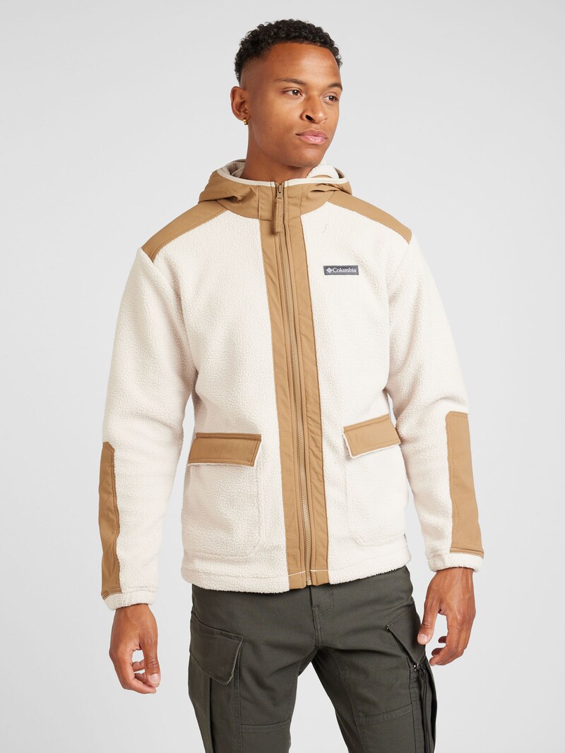 COLUMBIA Athletic Fleece Jacket 'Landroamer' in Brown ABOUT YOU