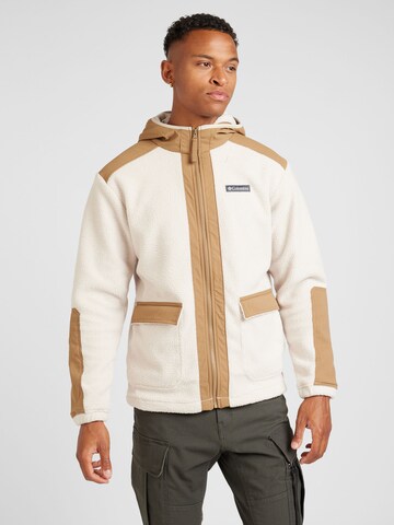 Veste en polaire fonctionnelle 'Landroamer' COLUMBIA en marron : devant