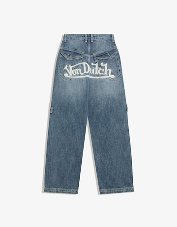 Bershka Baggy Jeans in Blue