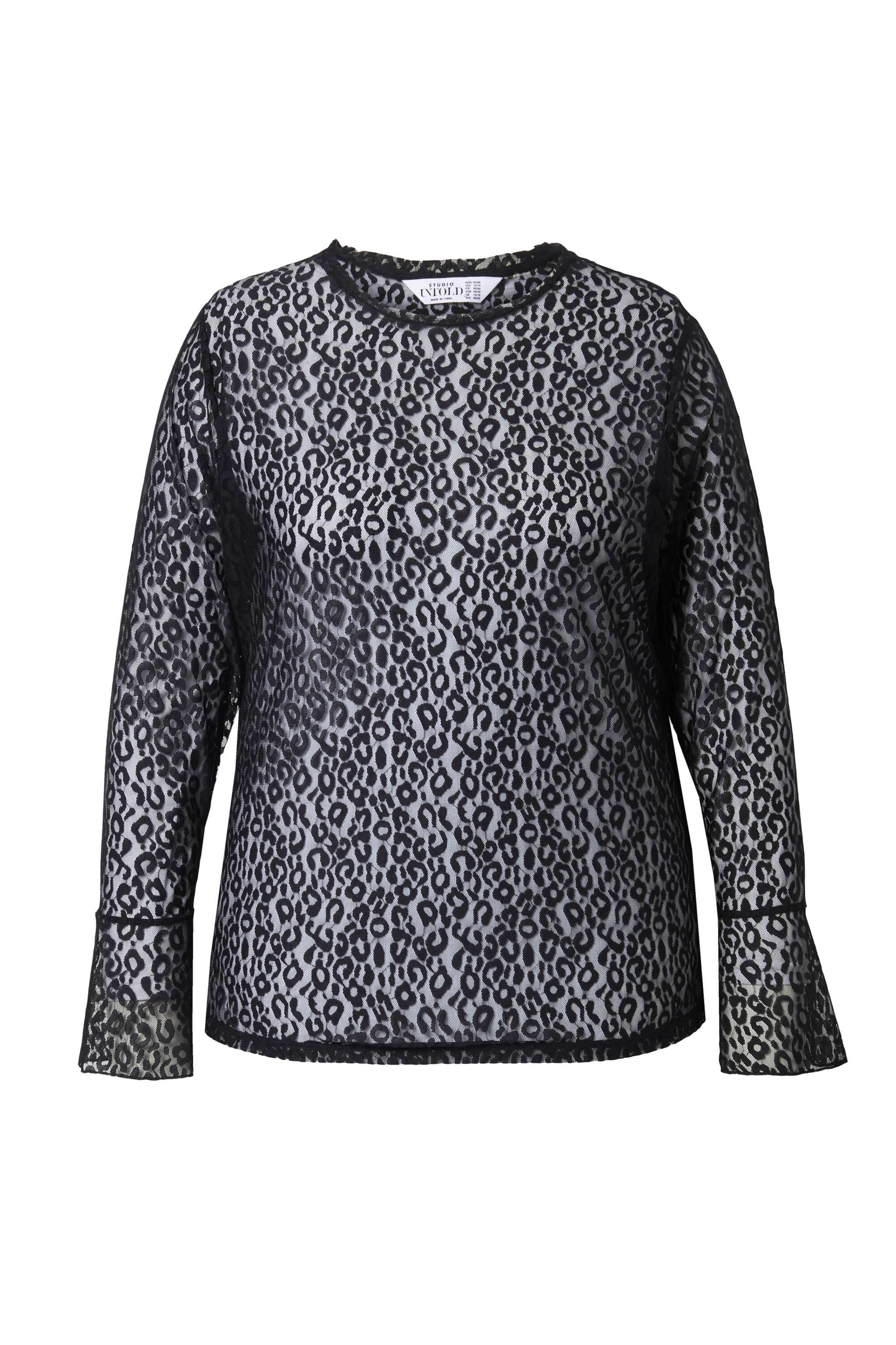 Studio Untold Shirt in Black: front