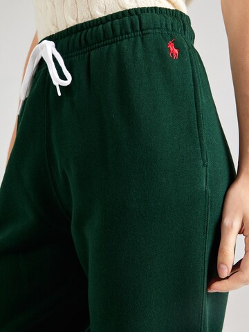 Tapered Pantaloni di Polo Ralph Lauren in verde