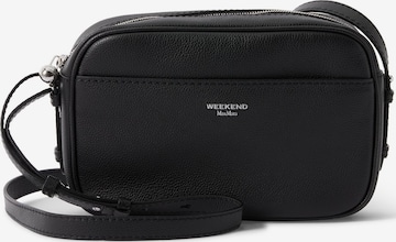 Weekend Max Mara Umhängetasche 'MATASSA' in Schwarz: Vorderseite
