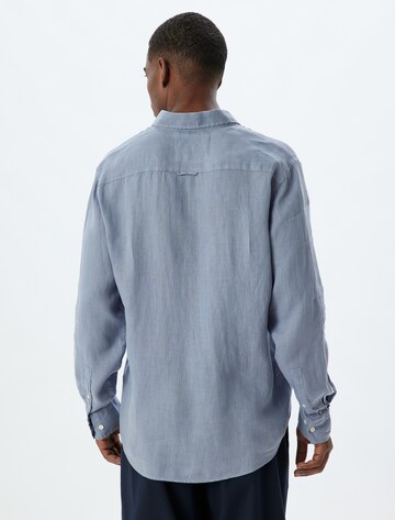Koton Regular Fit Hemd in Blau