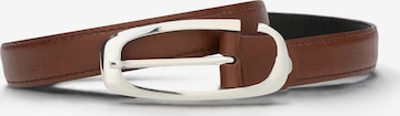 Cintura 'Carme B' di nae Vegan Shoes in marrone: frontale