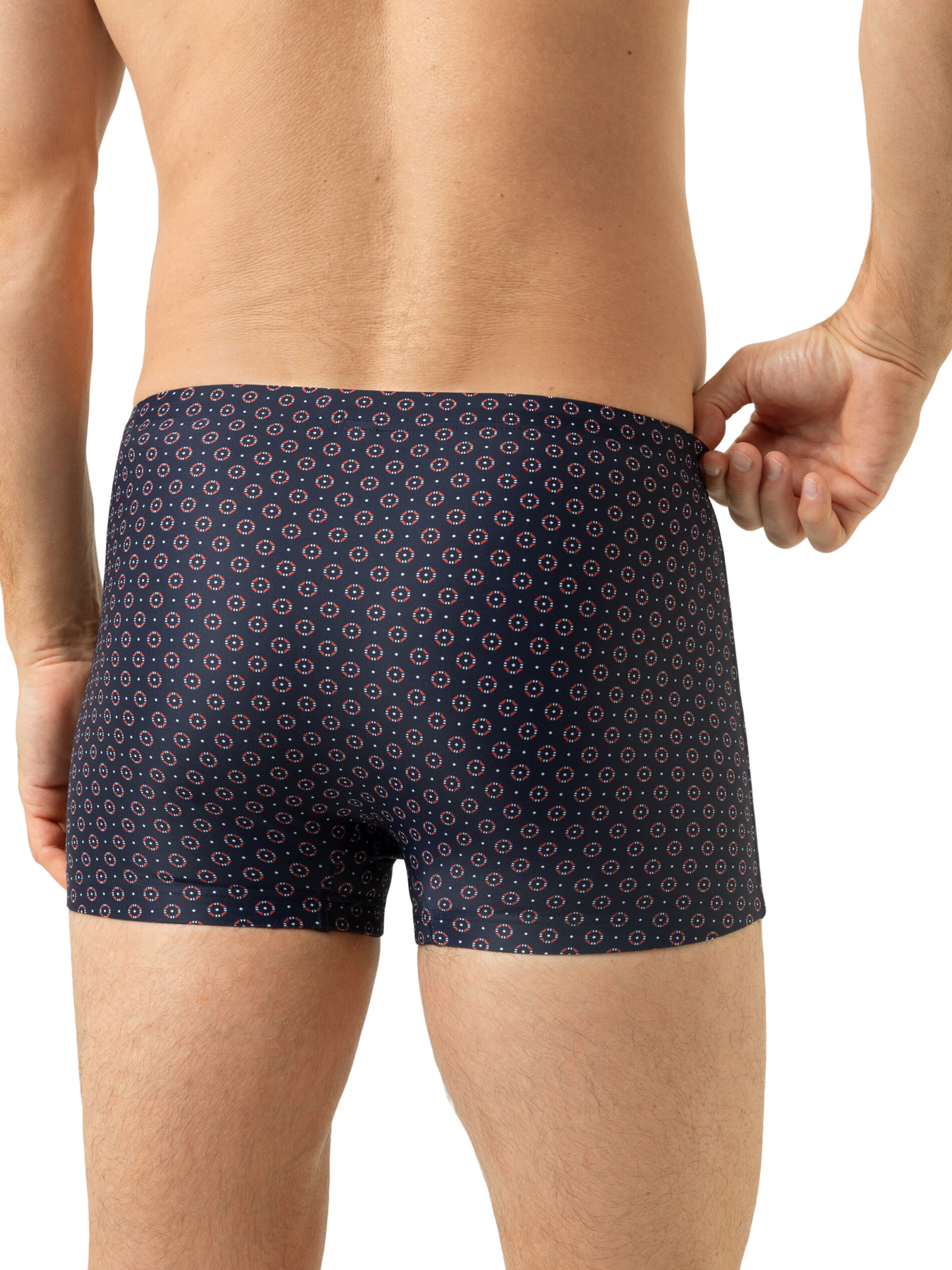 Mey Bathing trunks 'Survival Circle' in Blue