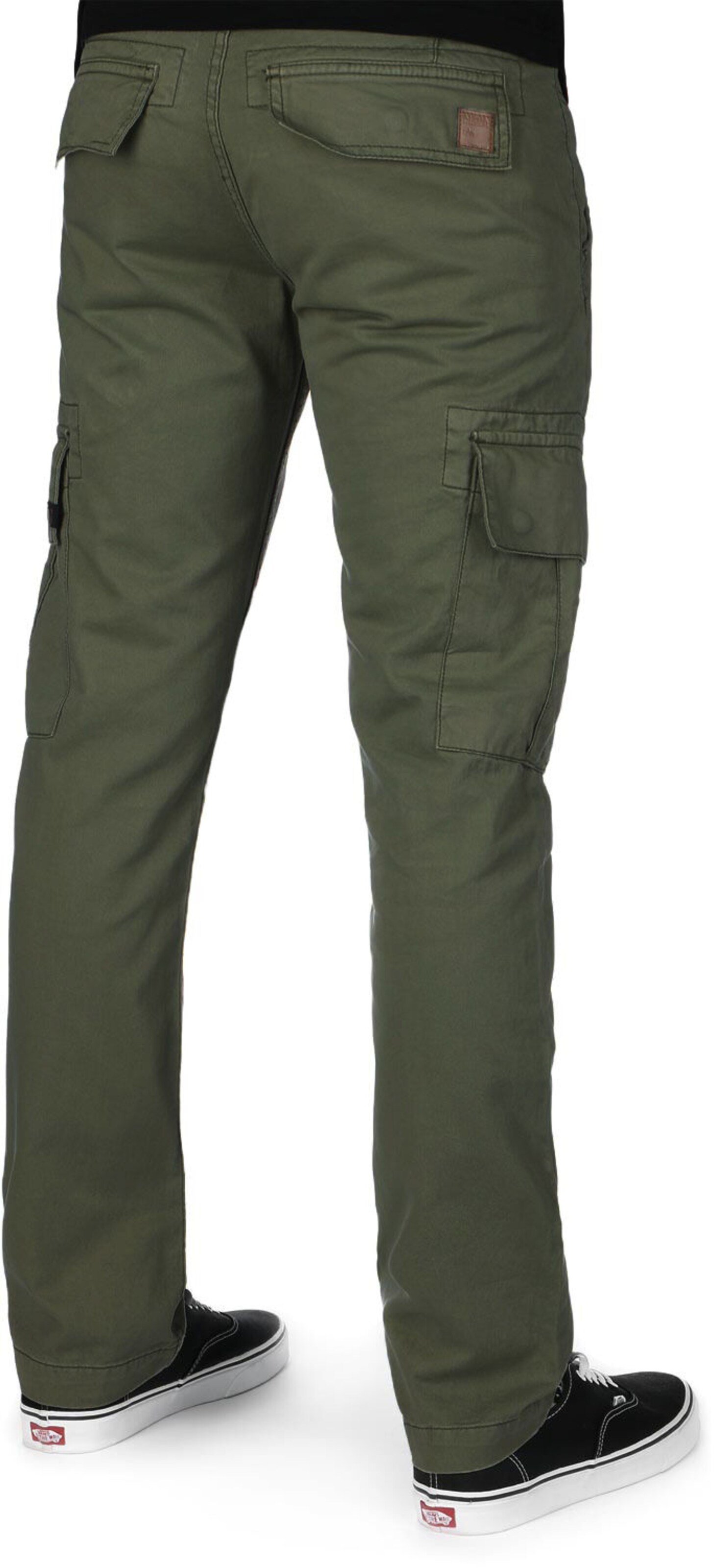 ALPHA INDUSTRIES Regular Cargohose 'Agent' in Grün