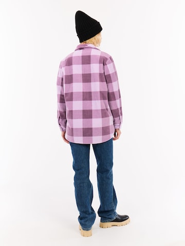 PROTEST Winterjacke 'PRTLuv' in Lila: Vorderseite