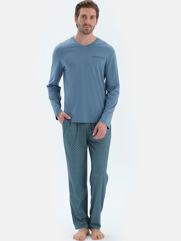 Dagi - Pijama largo en azul