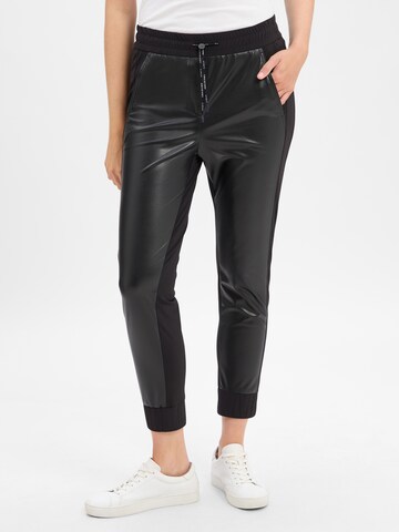 Regular Pantalon 'Rhodos' Marc Cain en noir : devant