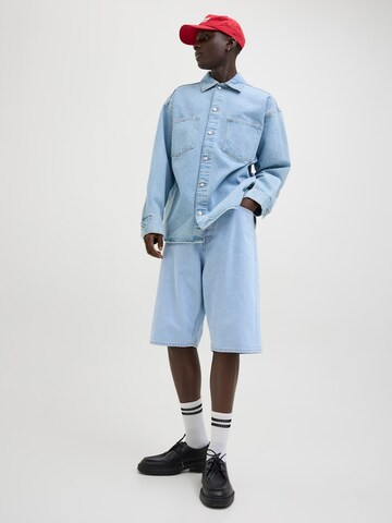 JACK & JONES Loosefit Jeans 'JJIRon JJOriginal' i blå