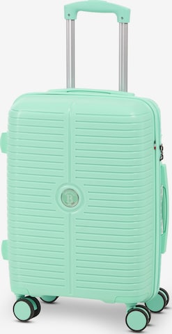 Trolley 'Verona' di Bertoo in verde: frontale