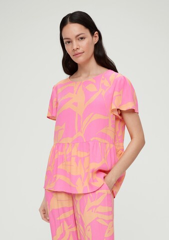 s.Oliver Blouse in Roze: voorkant