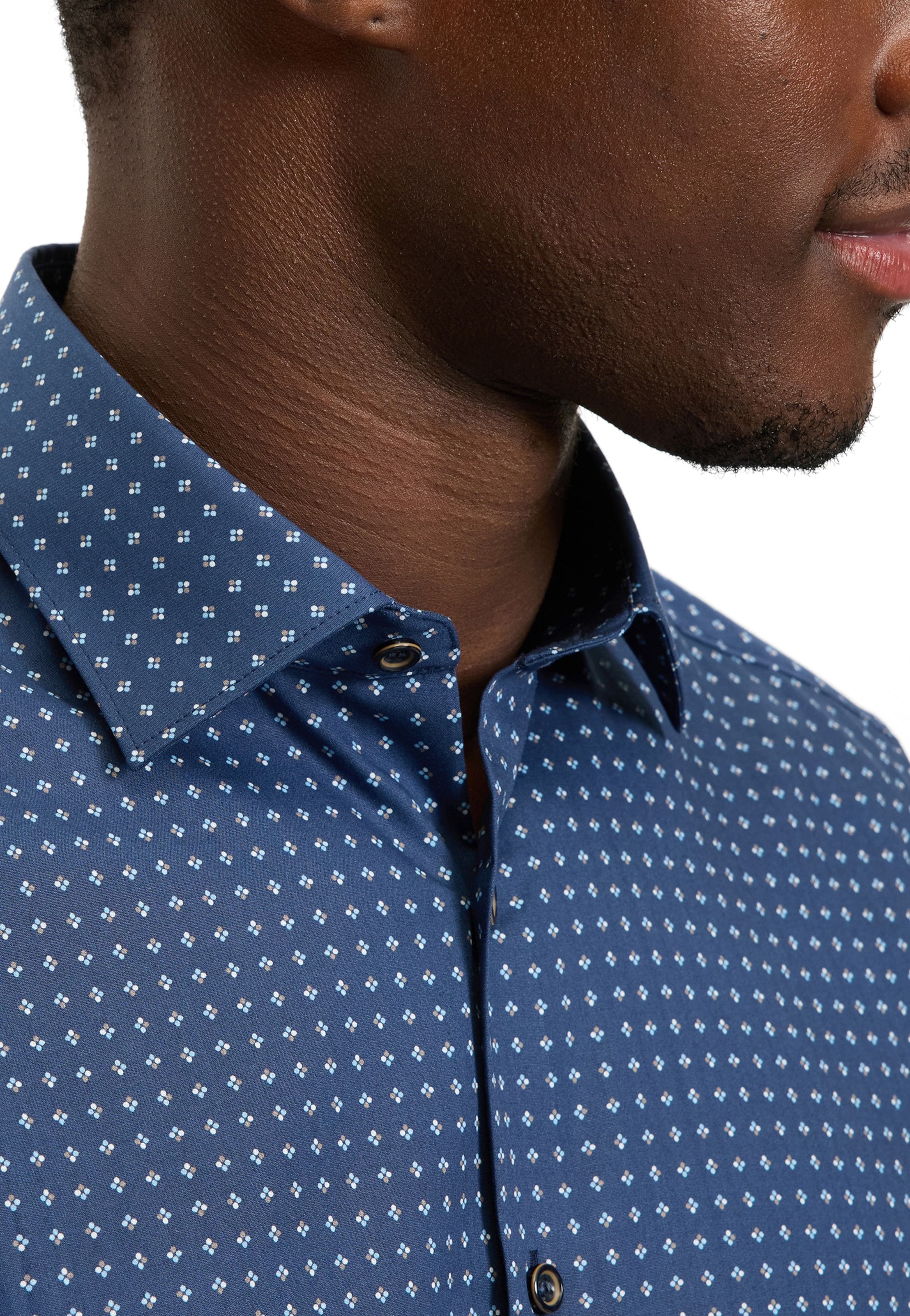 OLYMP Regular Fit Hemd in Blau