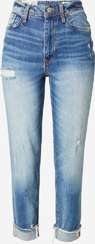 River Island Regular Jeans 'MOOSE' in Blauw: voorkant