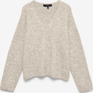 VERO MODA Sweter 'VMBerry' w kolorze beżowy: przód