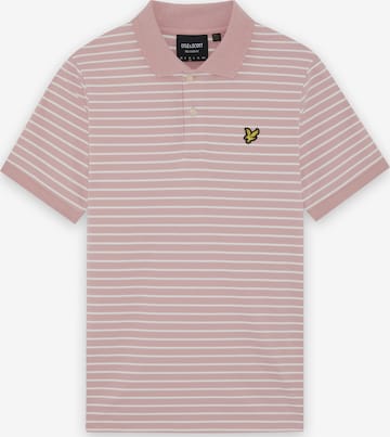 T-Shirt 'Breton' Lyle & Scott en rose : devant