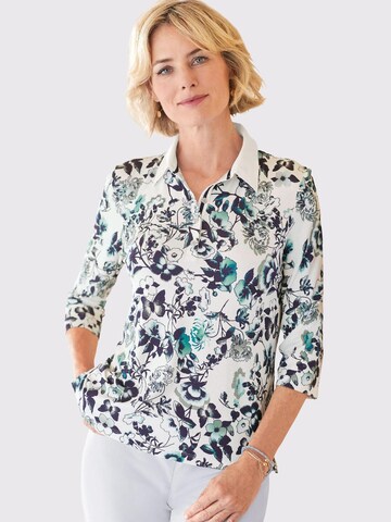 Goldner Blouse in Blue: front
