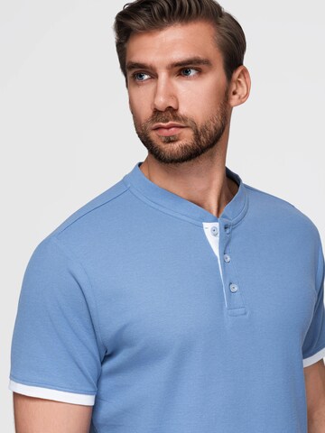 Maglietta di Ombre in blu