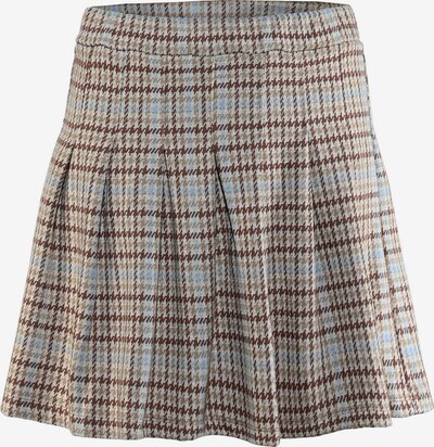 BLUE EFFECT Skirt in Beige / Light blue / Light brown / mottled grey, Item view