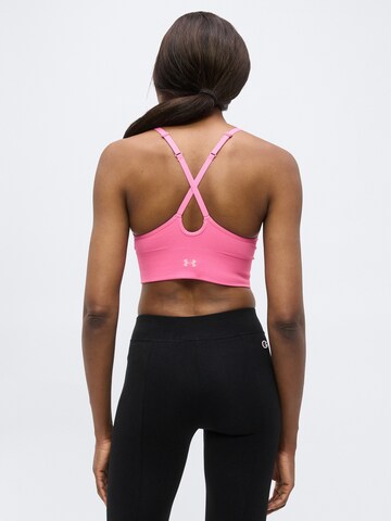 UNDER ARMOUR Bygelfri Sportbehå 'Vanish Seamless' i rosa