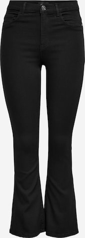 ONLY Flared Jeans 'Rain' in Black: front