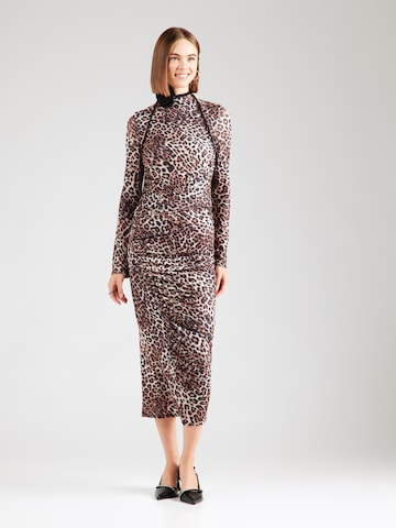 Robe 'Nardonnay' HUGO en beige : devant