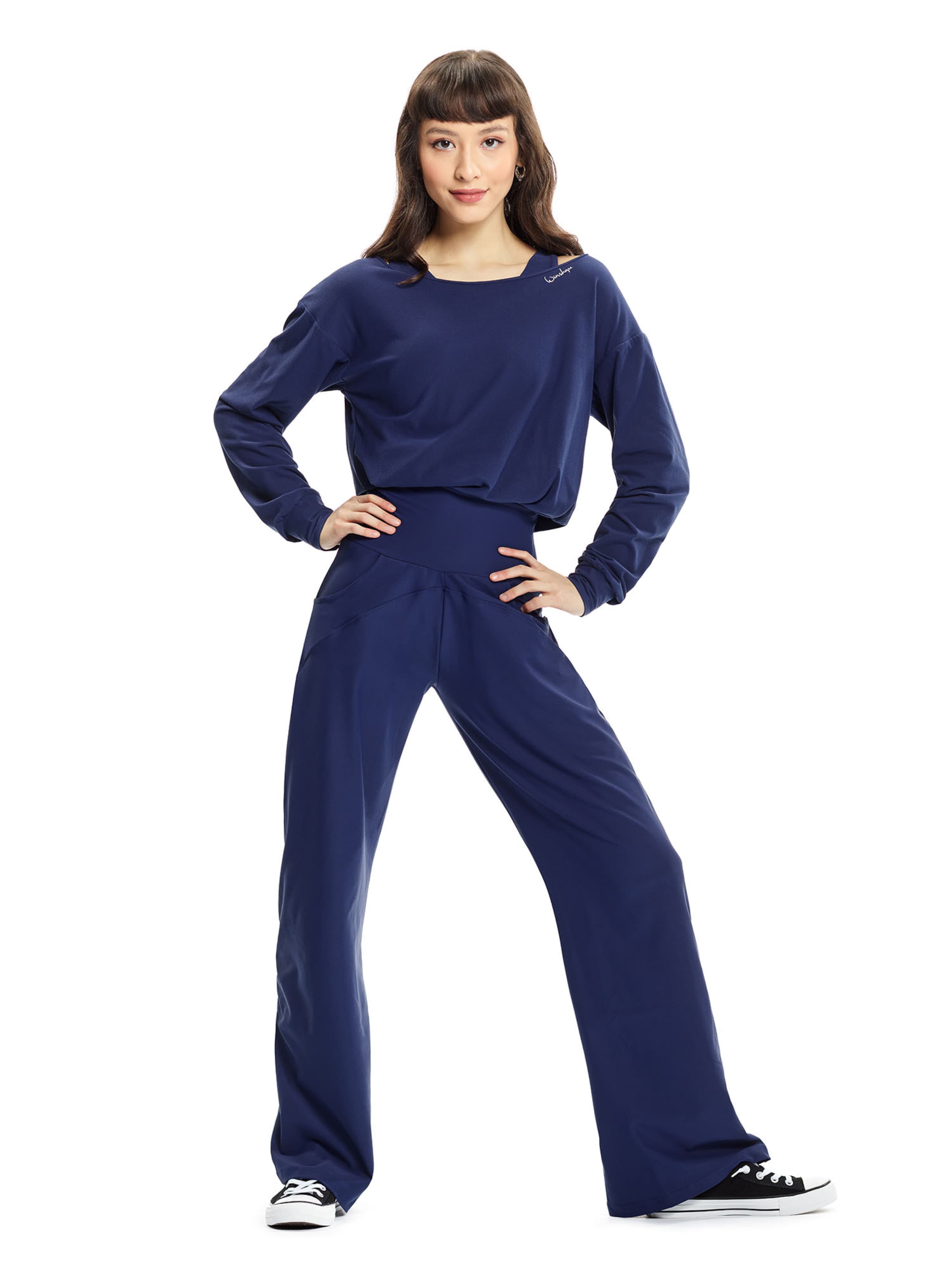 Winshape Overal ' JS101LSC ' - Modrá: predná strana
