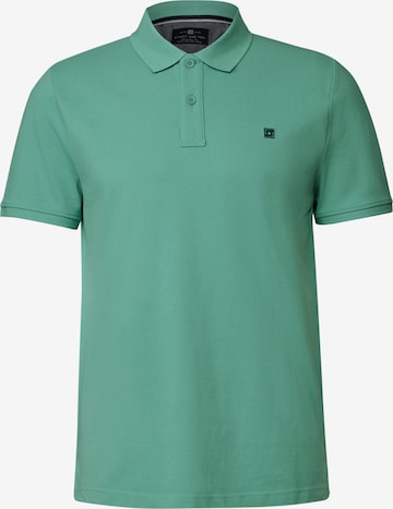 Street One MEN Piquée-Poloshirt in Grün: Vorderseite