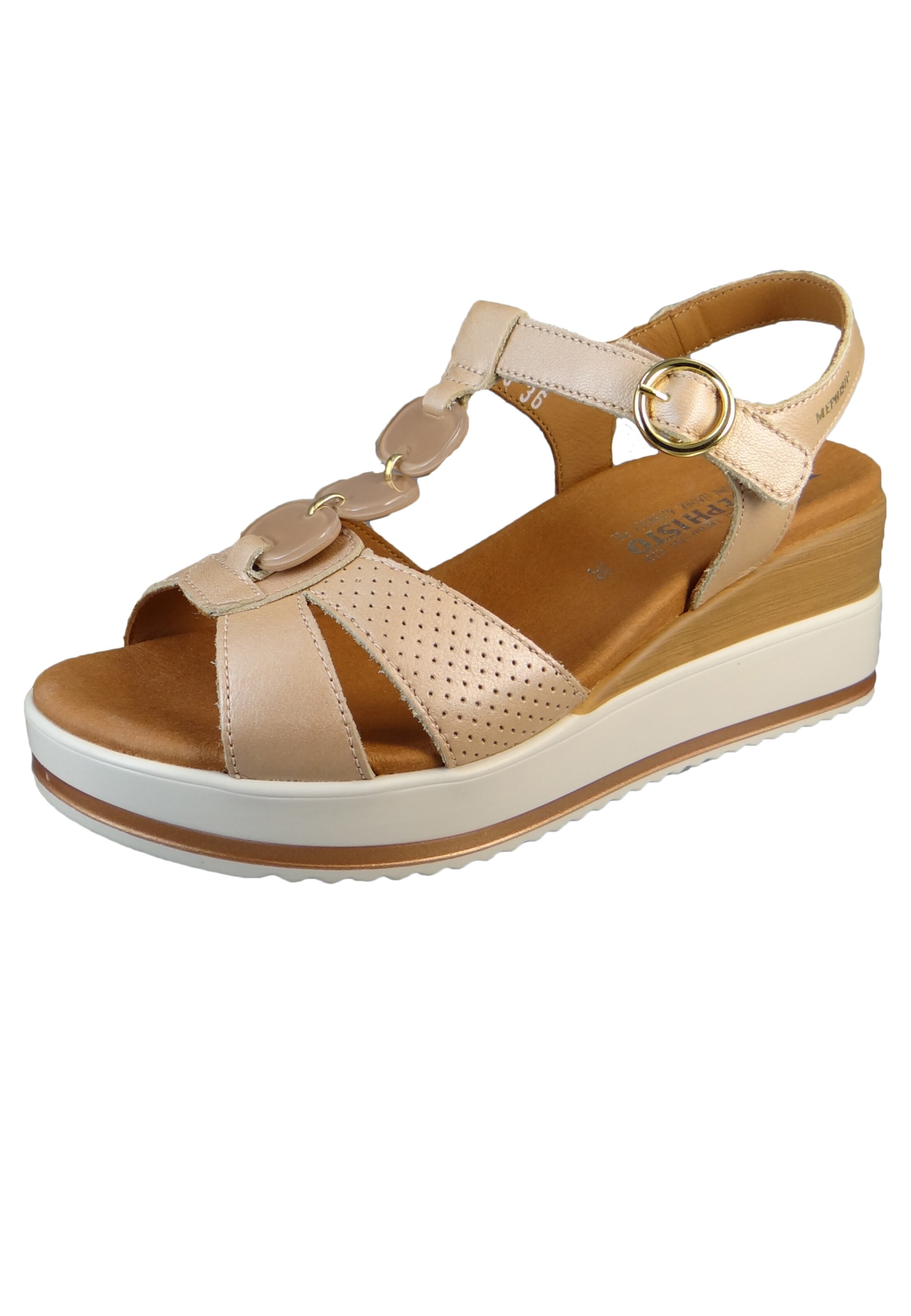 MEPHISTO Sandale in Pink: Vorderseite